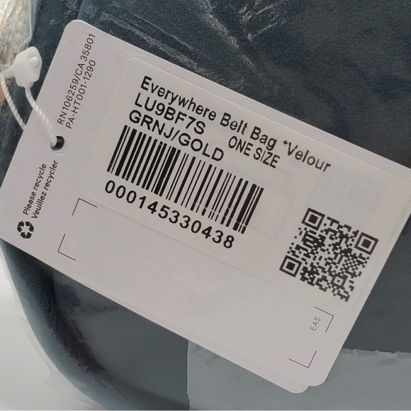 NWT Lululemon Velour Everywhere Belt Bag - Picture 6 of 7